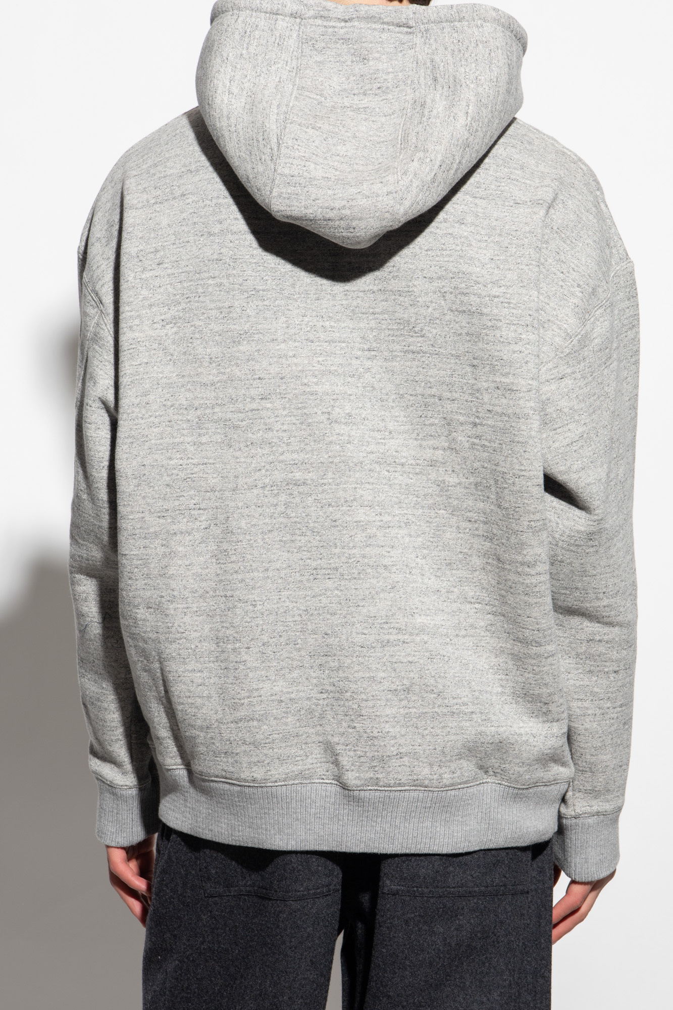 パーカー・フーディ LOEWE Logo Oversized Hoodie in Grey Melange Loewe Oversize Logo Hoodie in Grey Melange – DPUS Designer